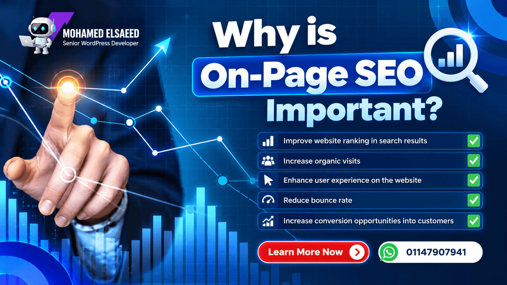 Why on-page SEO is important for website visibility and user experience