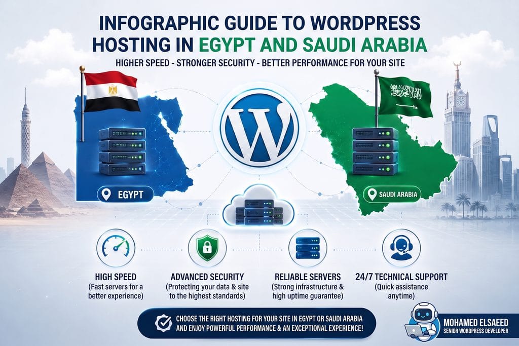 WordPress hosting in Egypt and Saudi Arabia guide for speed and performance