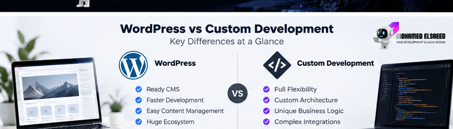 Custom Web Development vs WordPress: The Main Difference
